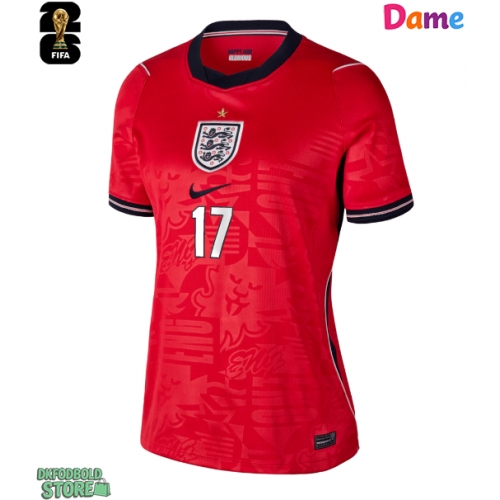 England Morgan Rogers #17 Replika Udebanetrøje Dame VM 2026 Kortærmet